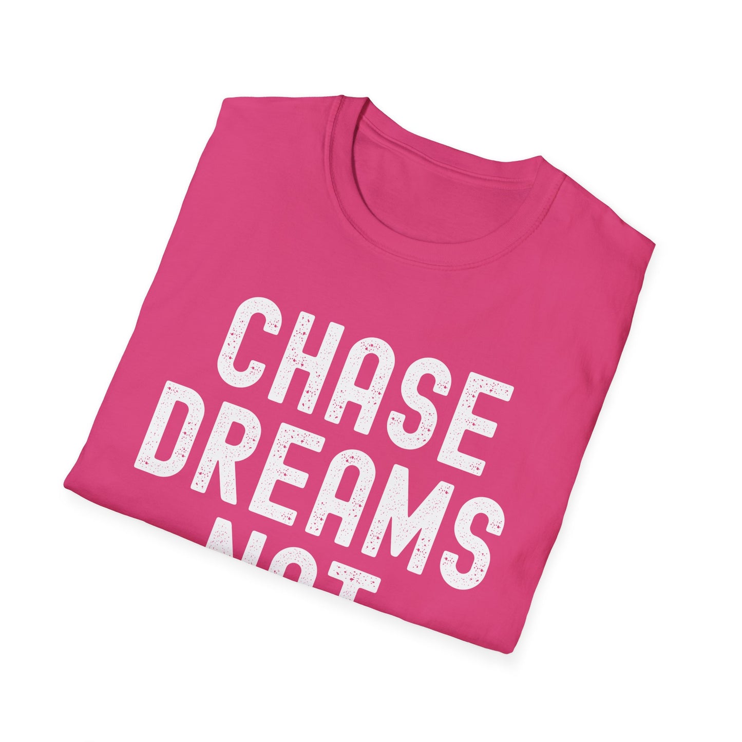 Chase Dreams Not Drama T-Shirt, Motivational Tee, Gift for Dreamers, Inspirational Apparel, Casual Everyday Wear