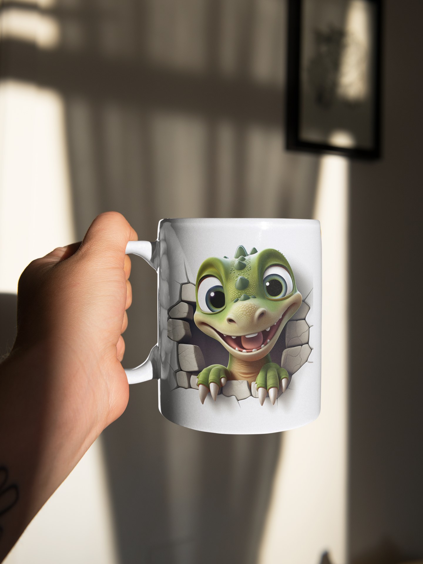 15 oz 3D Baby Dragon Coffee Mug