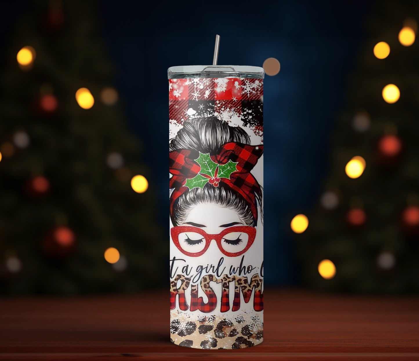 Just a Girl 20 oz Tumbler