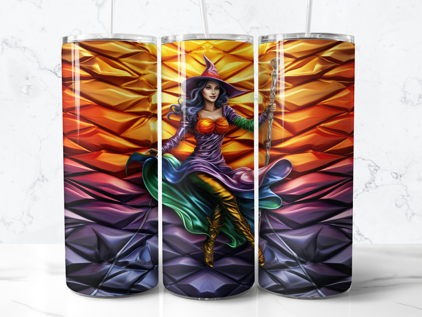 Rainbow Witch 20 oz Tumbler