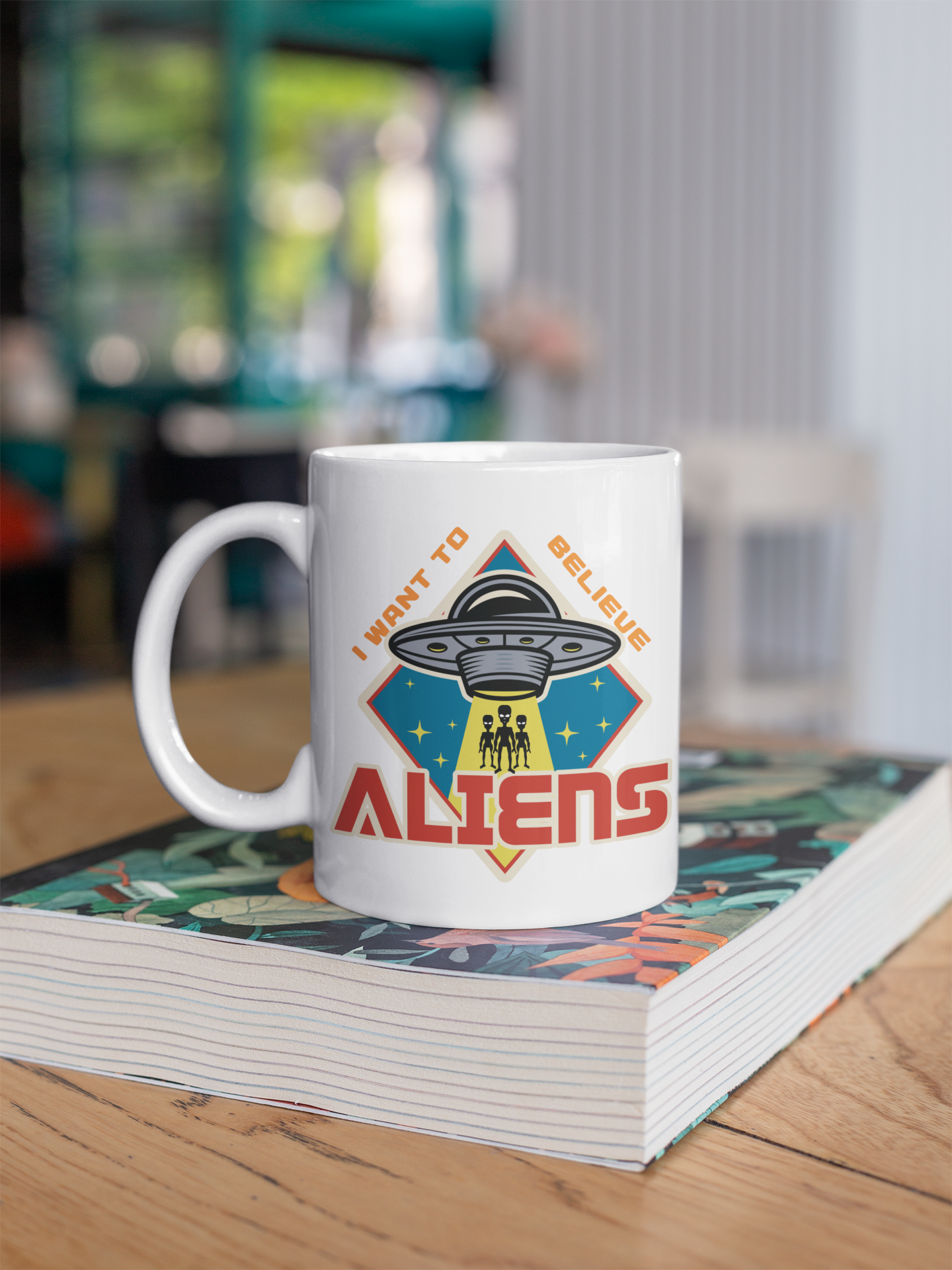15 oz Alien-UFO Coffee Mug