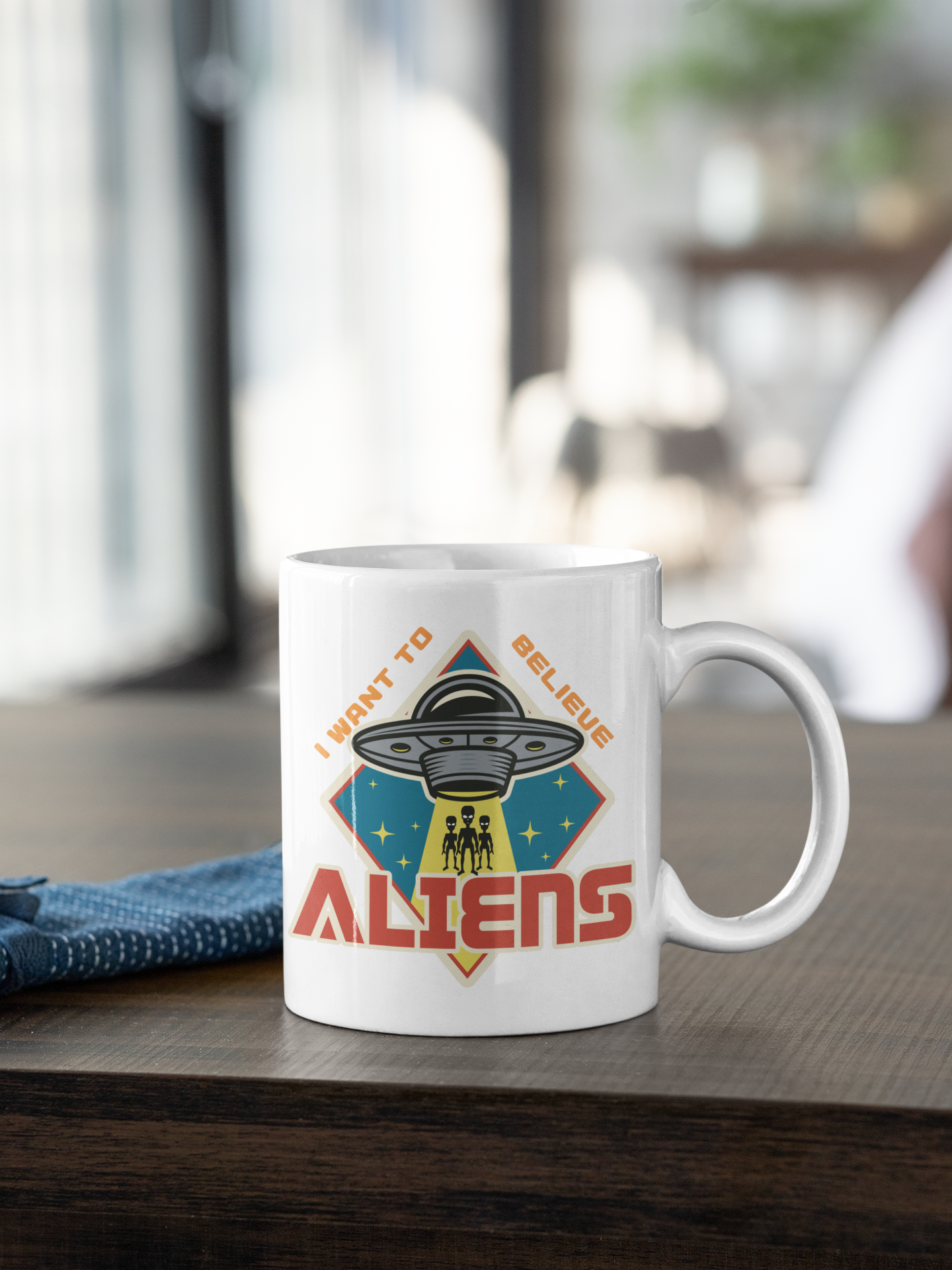 15 oz Alien-UFO Coffee Mug