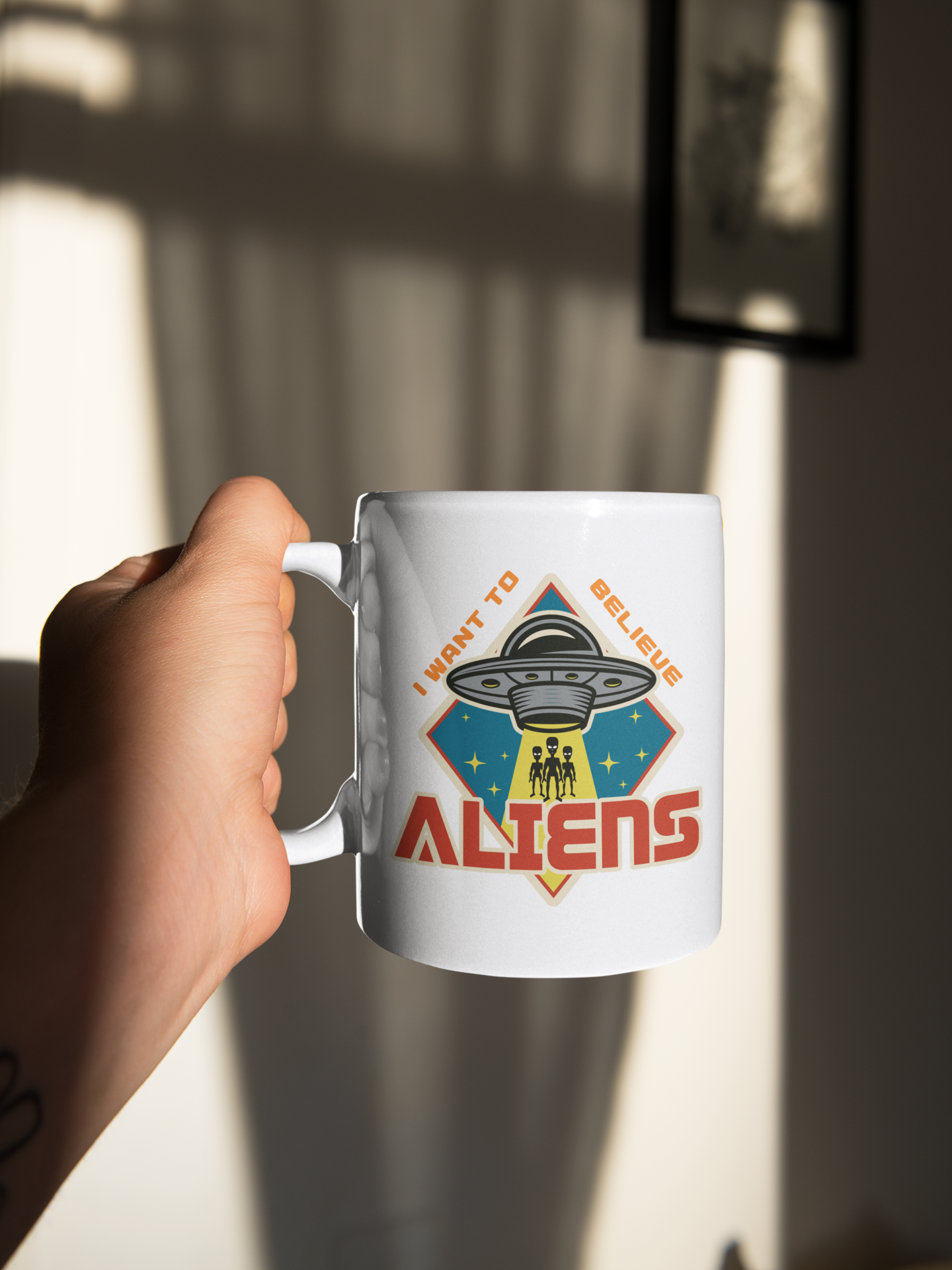 15 oz Alien-UFO Coffee Mug