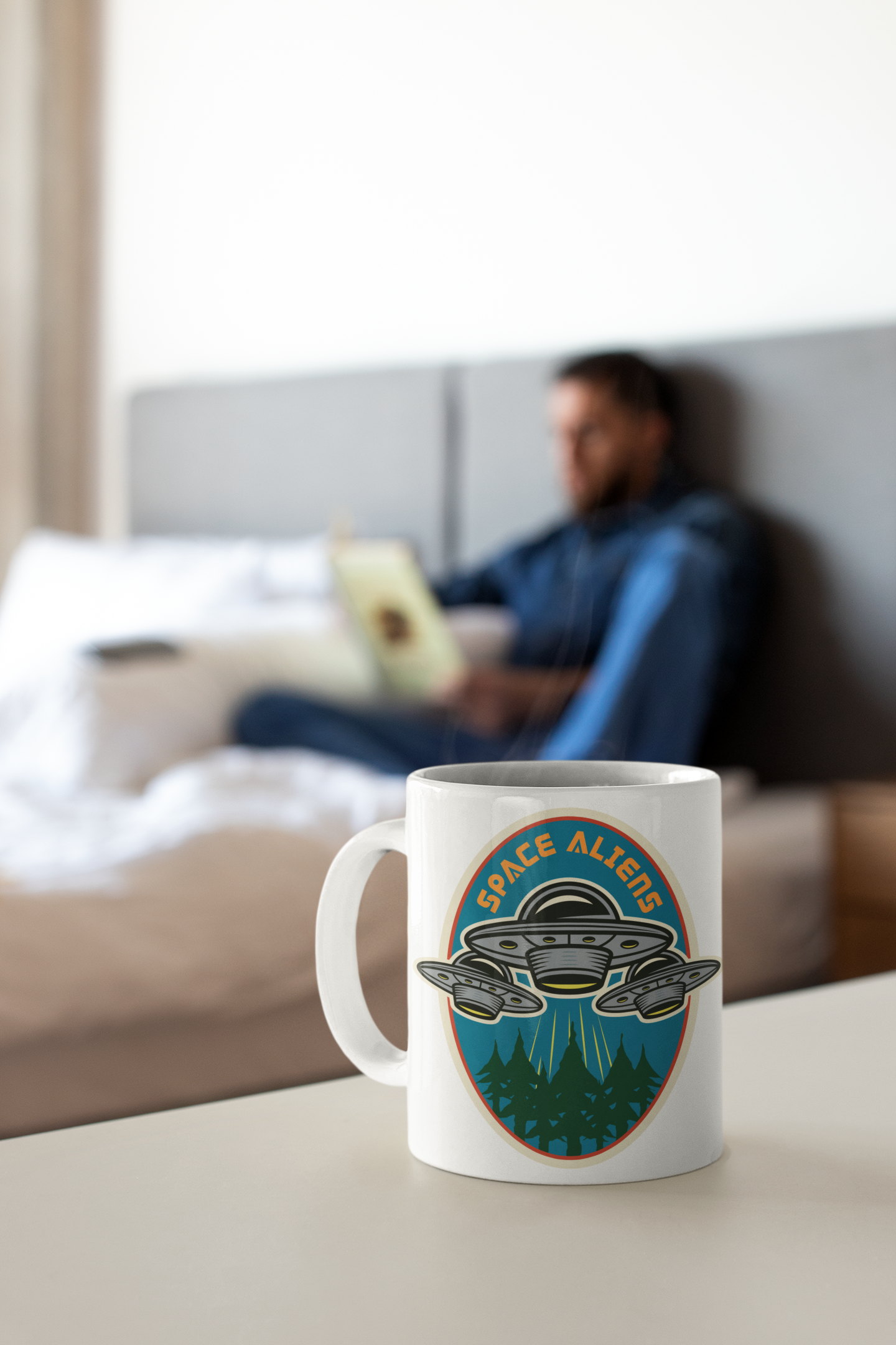 15 oz Alien-UFO #2 Coffee Mug