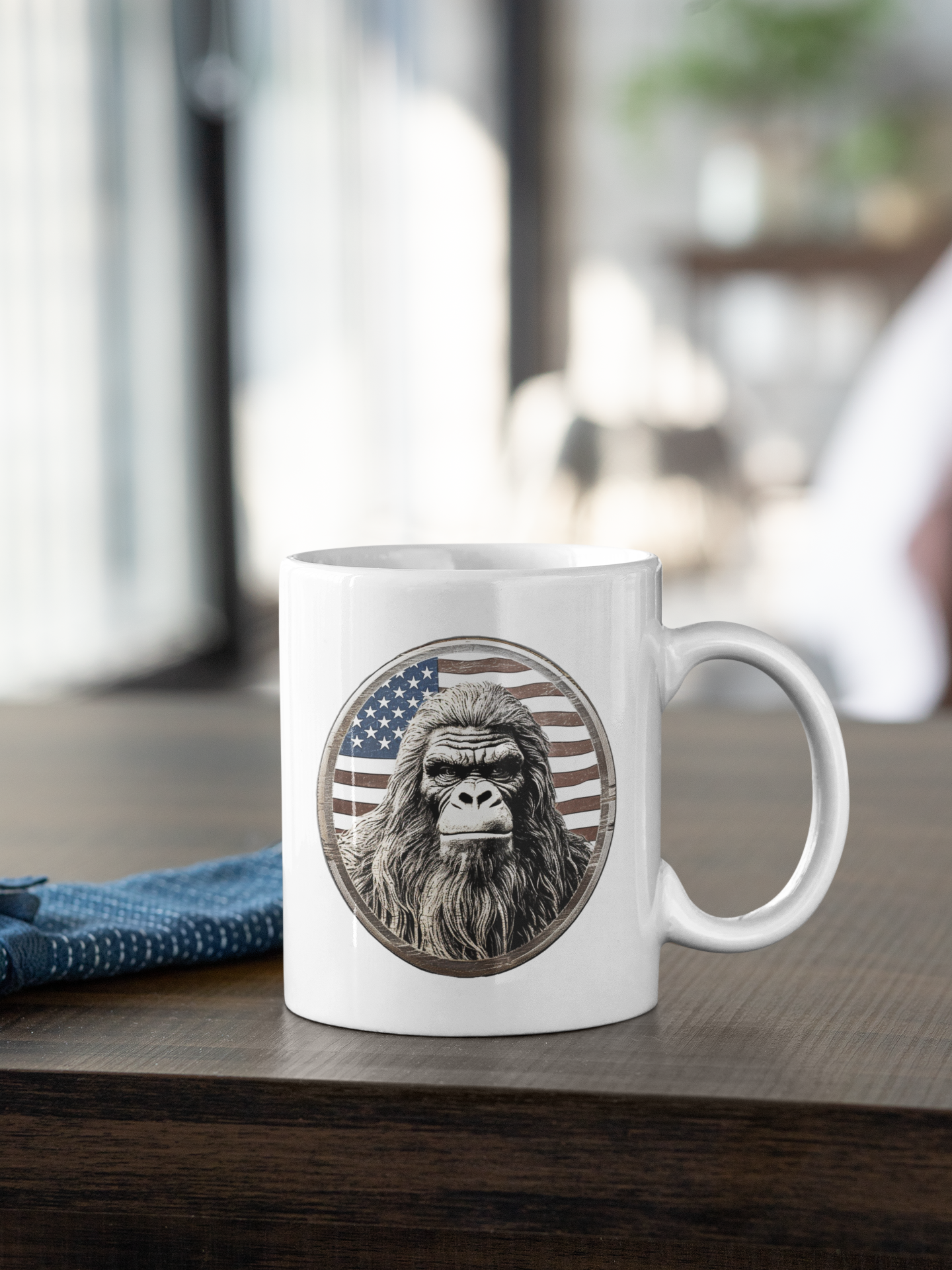 15 oz Bigfoot Bust Coffee Mug