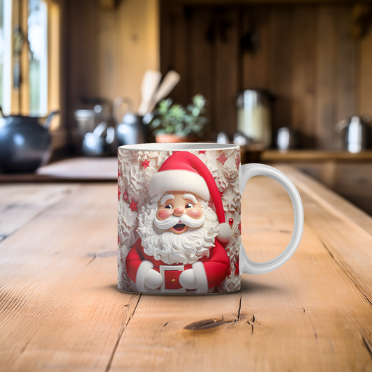 Santa's Greetings 15 oz Mug