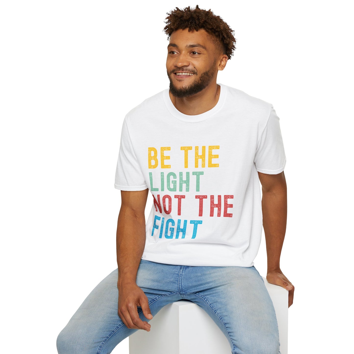 Inspiring Quote Unisex T-Shirt - "Be the Light Not the Fight" - Positive Vibes, Gift for Friends, Motivational Apparel, Casual Wear, [...]