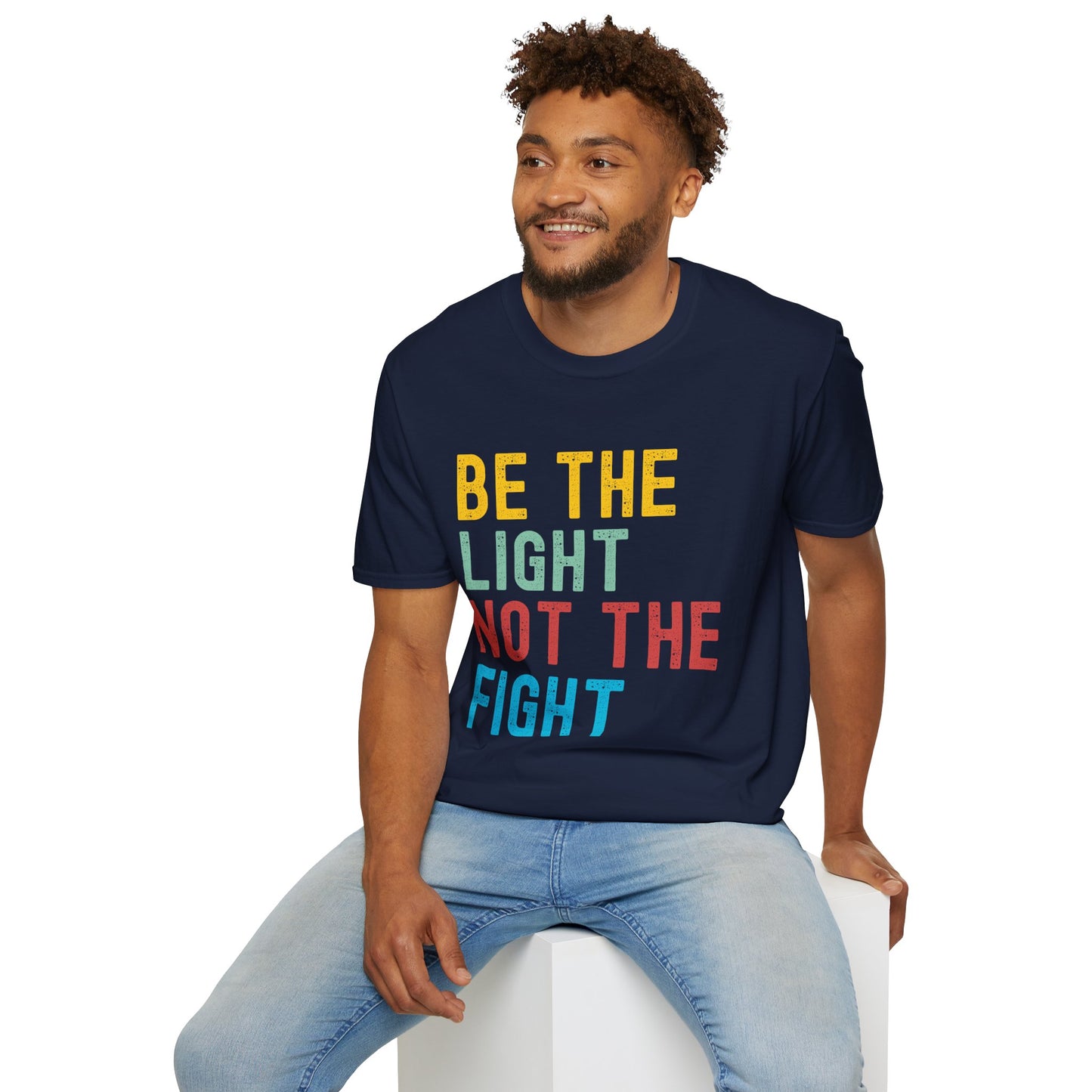 Inspiring Quote Unisex T-Shirt - "Be the Light Not the Fight" - Positive Vibes, Gift for Friends, Motivational Apparel, Casual Wear, [...]