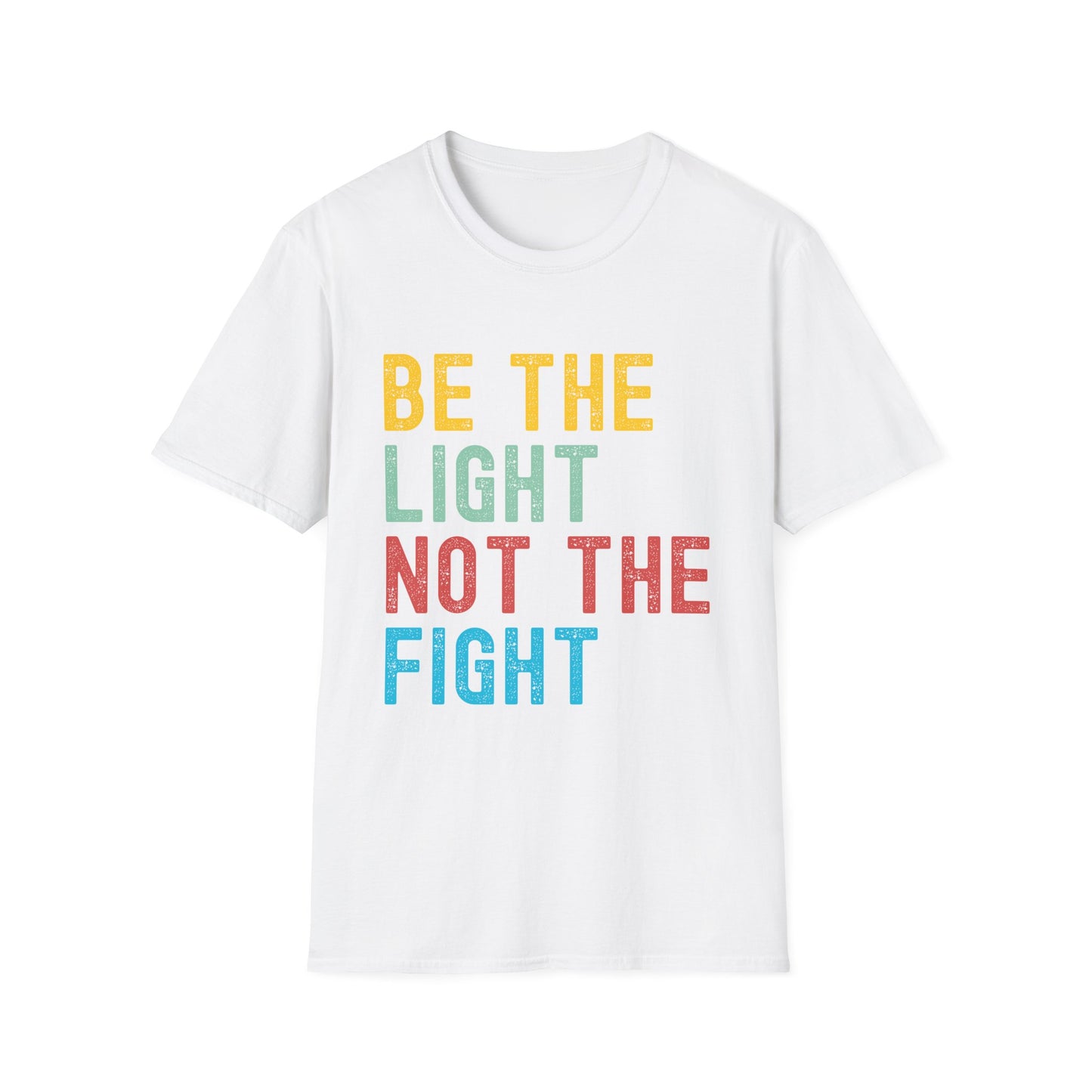 Inspiring Quote Unisex T-Shirt - "Be the Light Not the Fight" - Positive Vibes, Gift for Friends, Motivational Apparel, Casual Wear, [...]