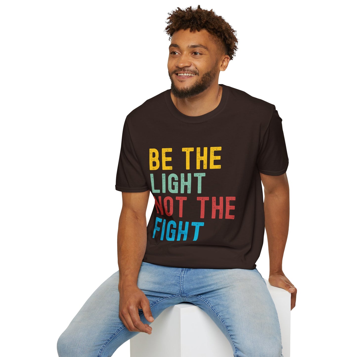 Inspiring Quote Unisex T-Shirt - "Be the Light Not the Fight" - Positive Vibes, Gift for Friends, Motivational Apparel, Casual Wear, [...]