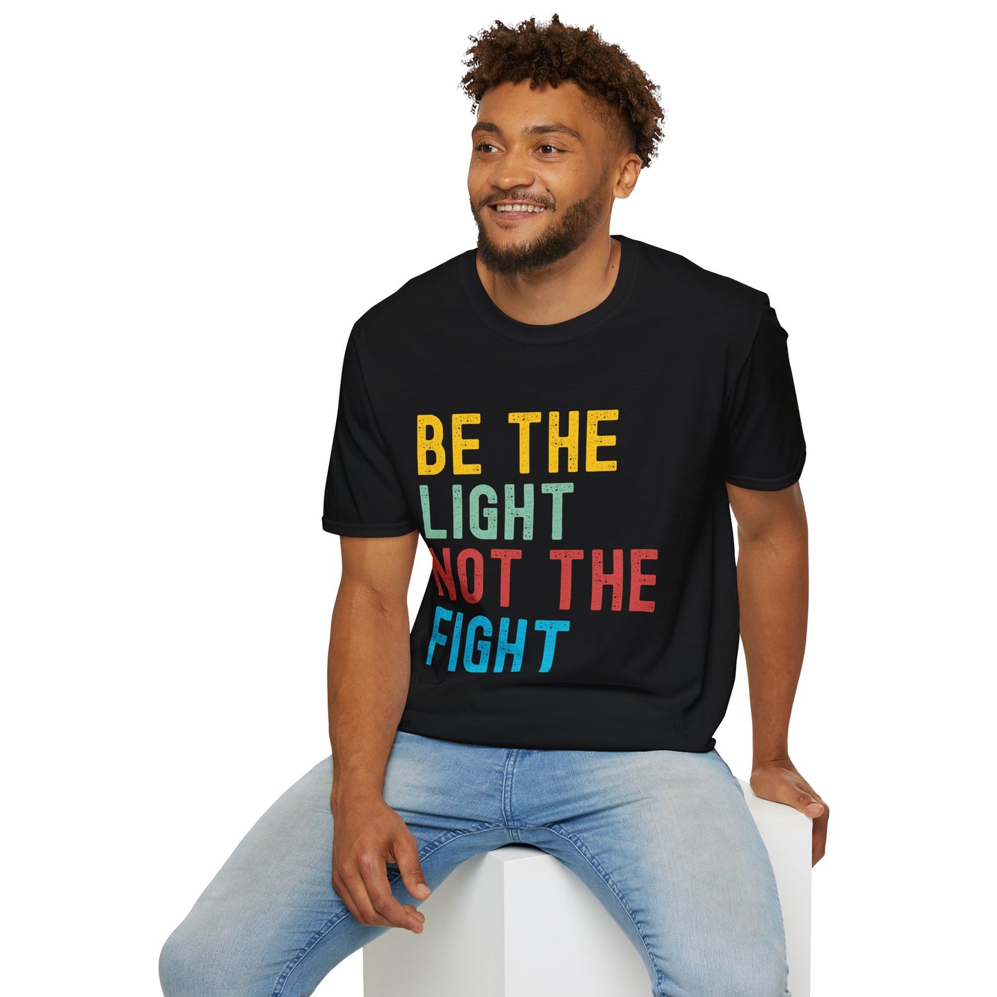 Inspiring Quote Unisex T-Shirt - "Be the Light Not the Fight" - Positive Vibes, Gift for Friends, Motivational Apparel, Casual Wear, [...]