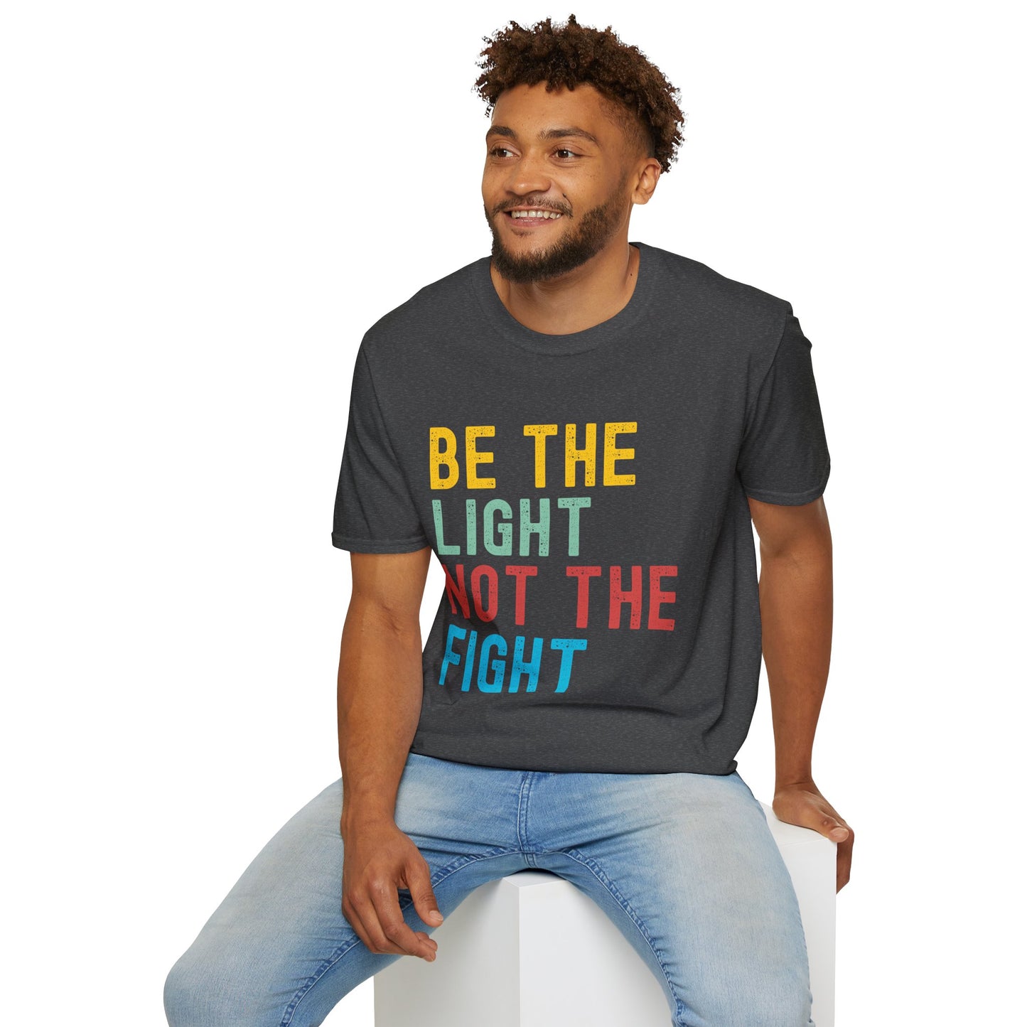 Inspiring Quote Unisex T-Shirt - "Be the Light Not the Fight" - Positive Vibes, Gift for Friends, Motivational Apparel, Casual Wear, [...]