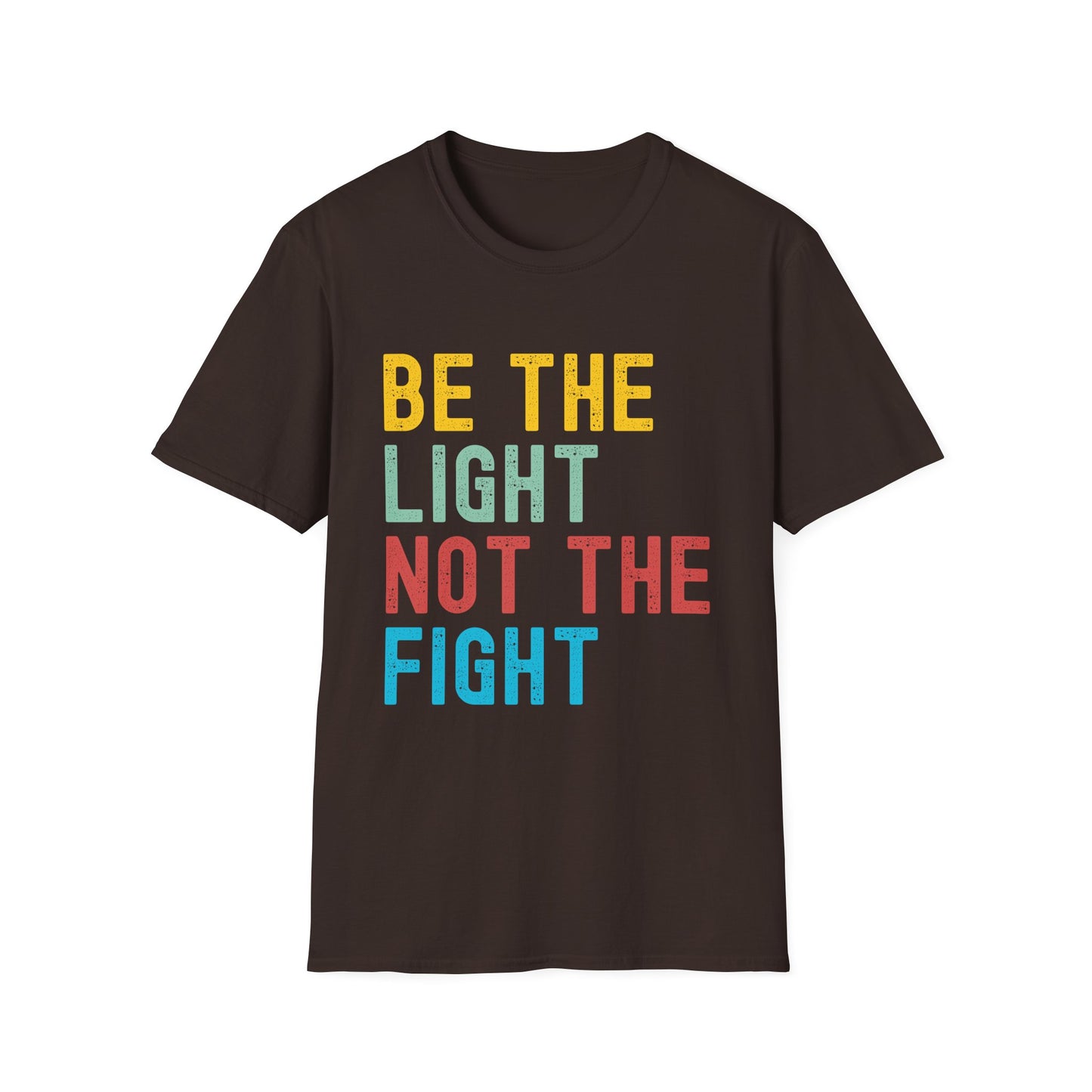 Inspiring Quote Unisex T-Shirt - "Be the Light Not the Fight" - Positive Vibes, Gift for Friends, Motivational Apparel, Casual Wear, [...]