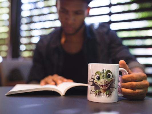 15 oz 3D Baby Dragon Coffee Mug