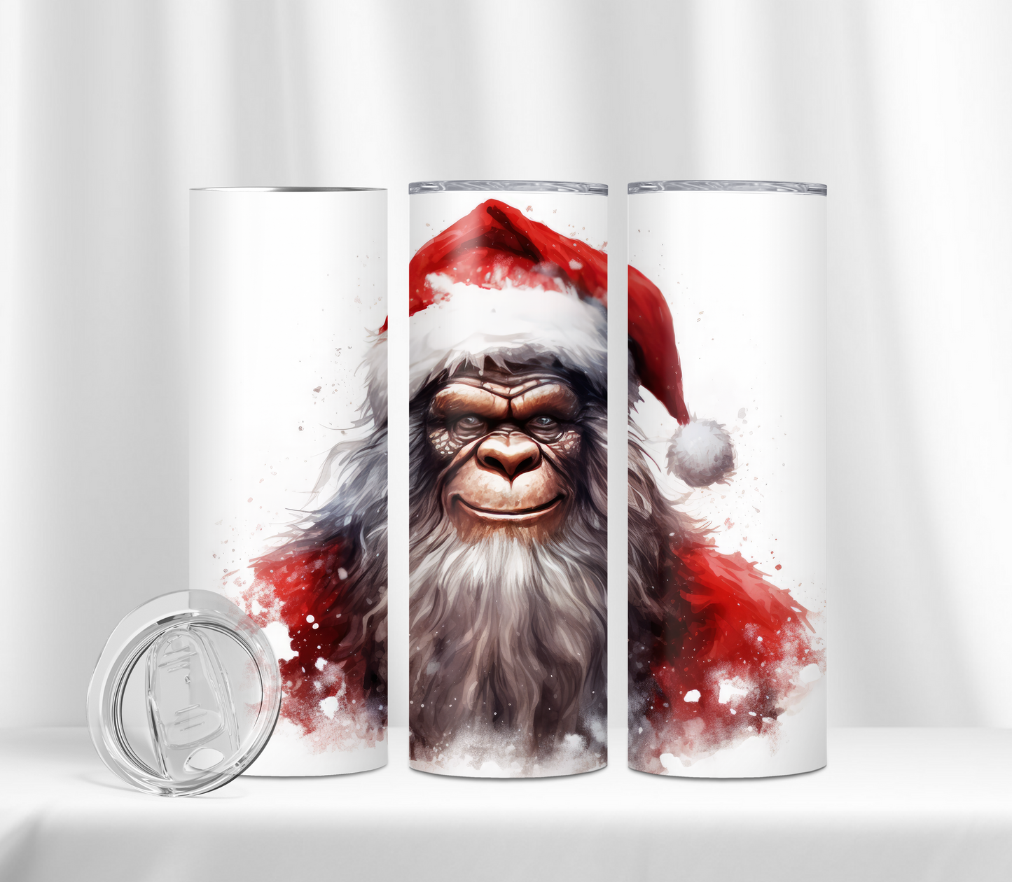 Festive Bigfoot 20 oz Tumbler