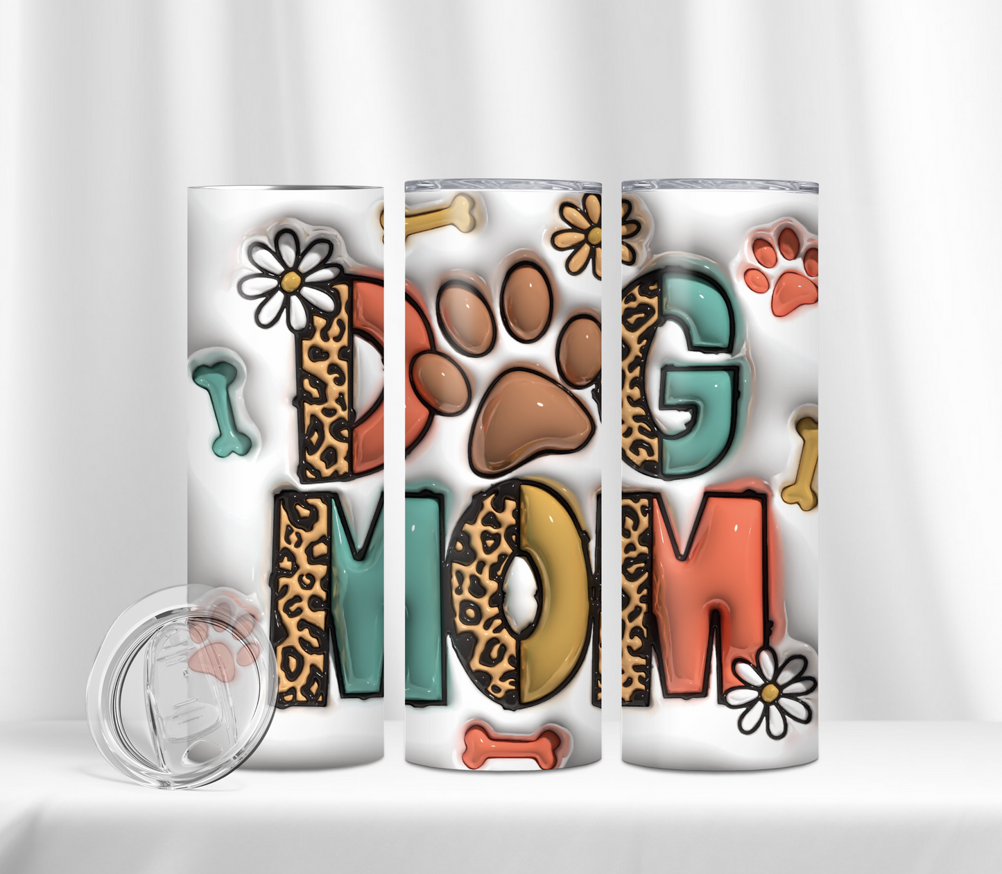 Dog Mom 20 oz Tumbler