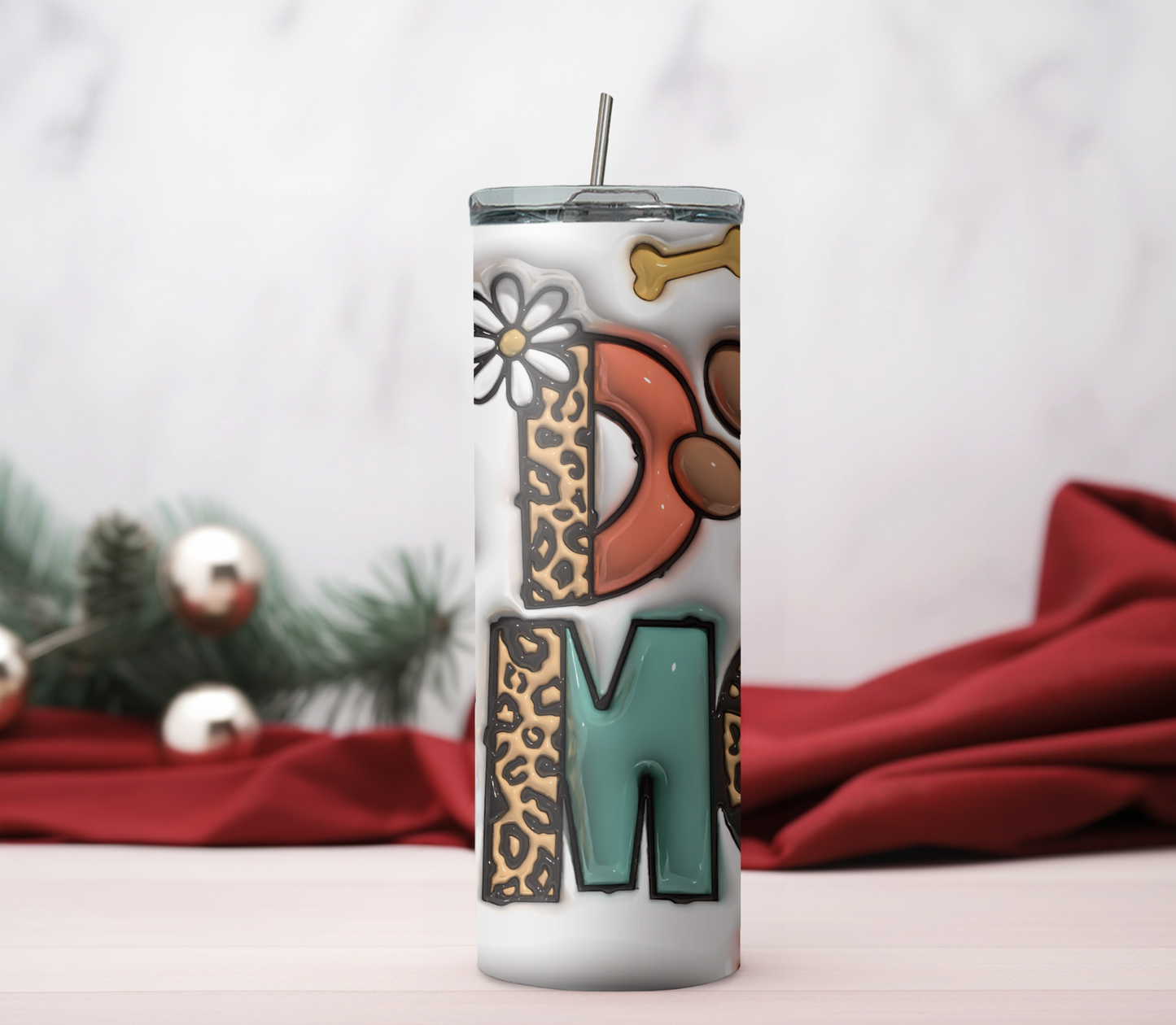 Dog Mom 20 oz Tumbler