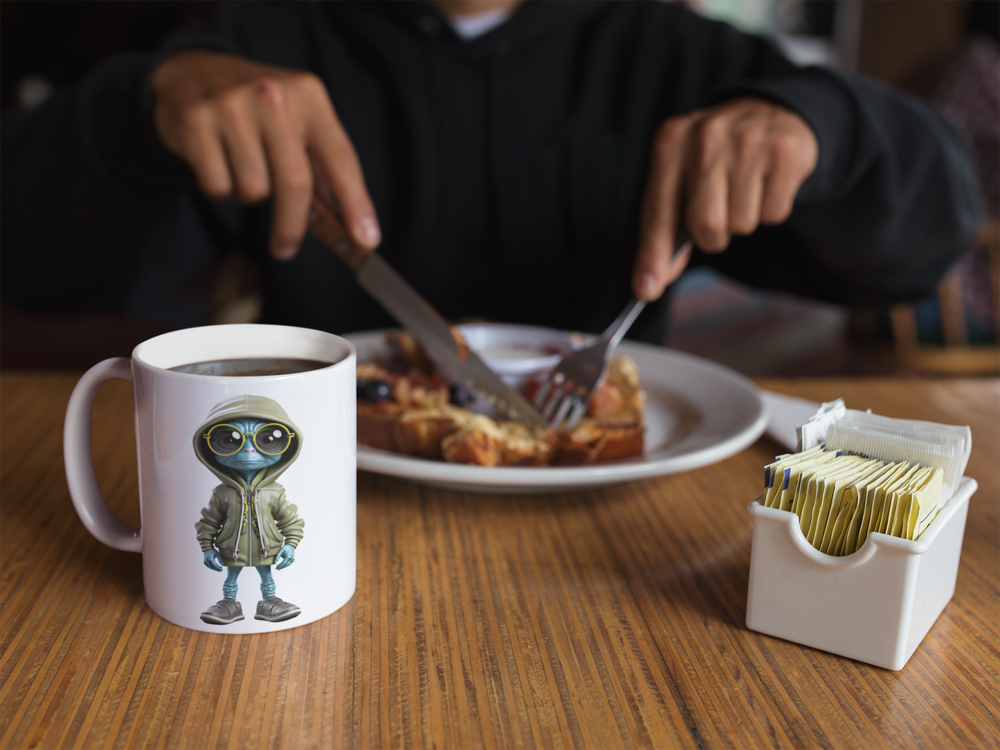 15 oz Alien Hoodie Coffee Mug