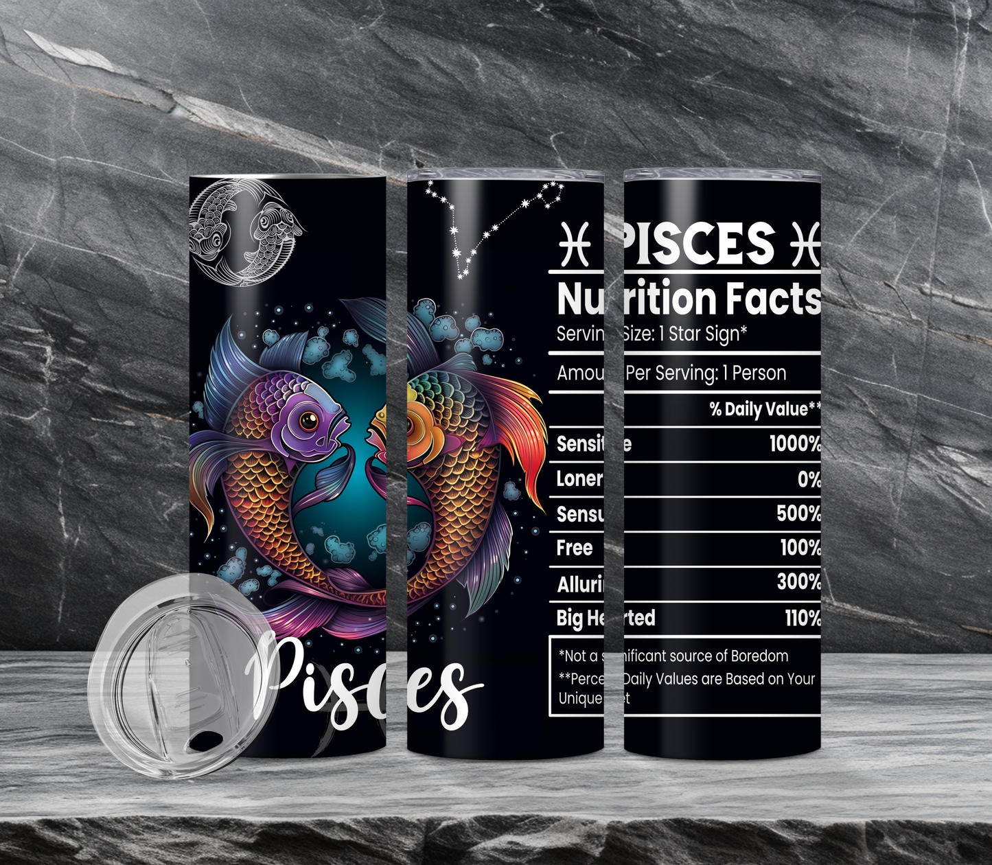 Pisces 20 oz Tumbler