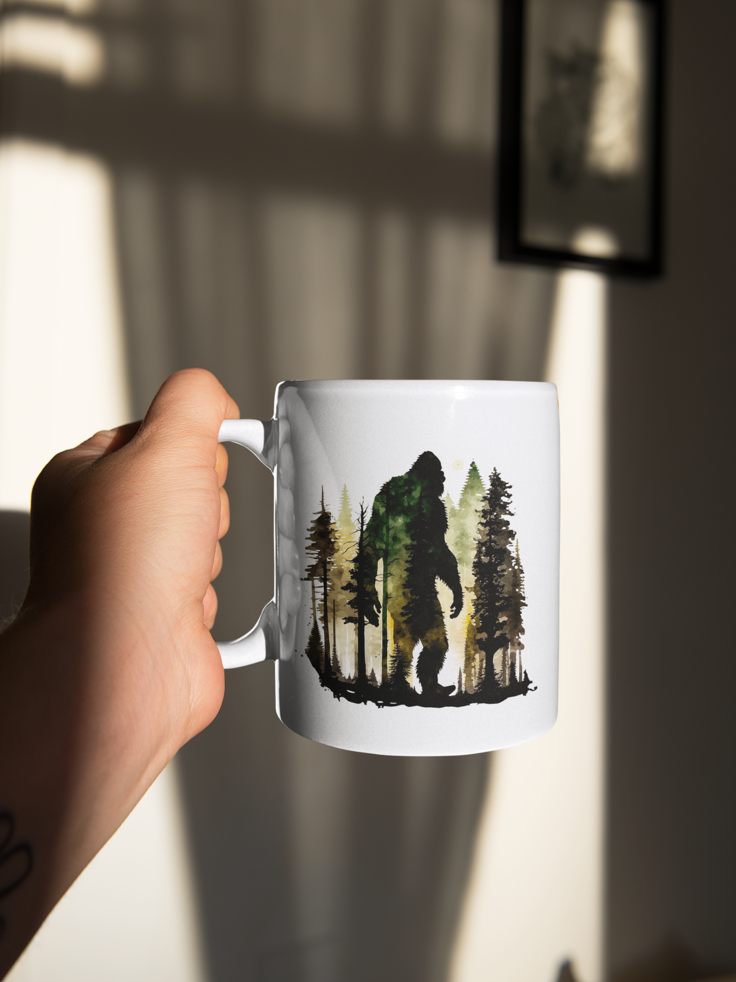 15 oz Bigfoot Art Coffee Mug