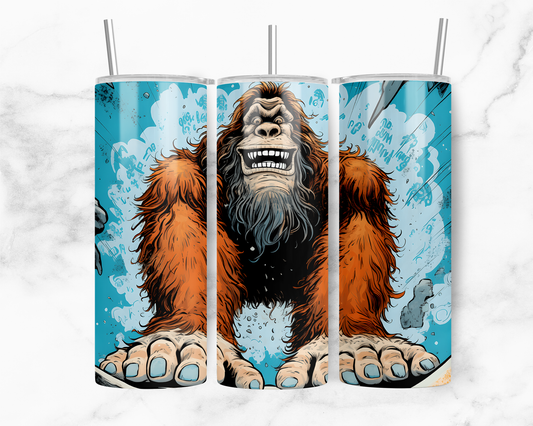 Fun Bigfoot style 20 oz Tumbler